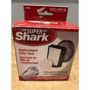 Super Shark Euro-Pro Replacement Filter Pack HEPA No. XSD88X2